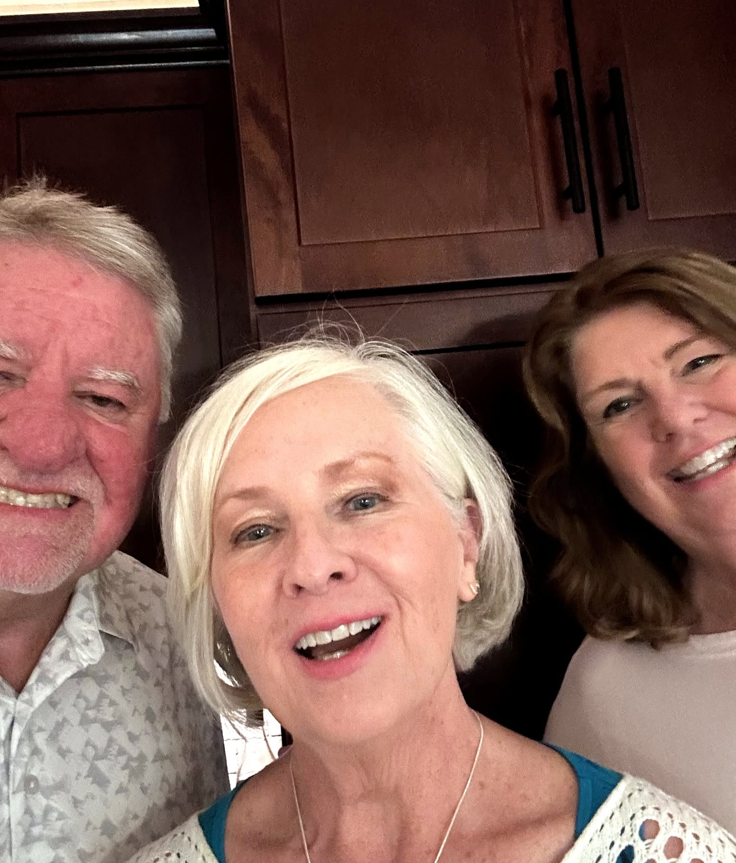 Dorothy Deckert with clients